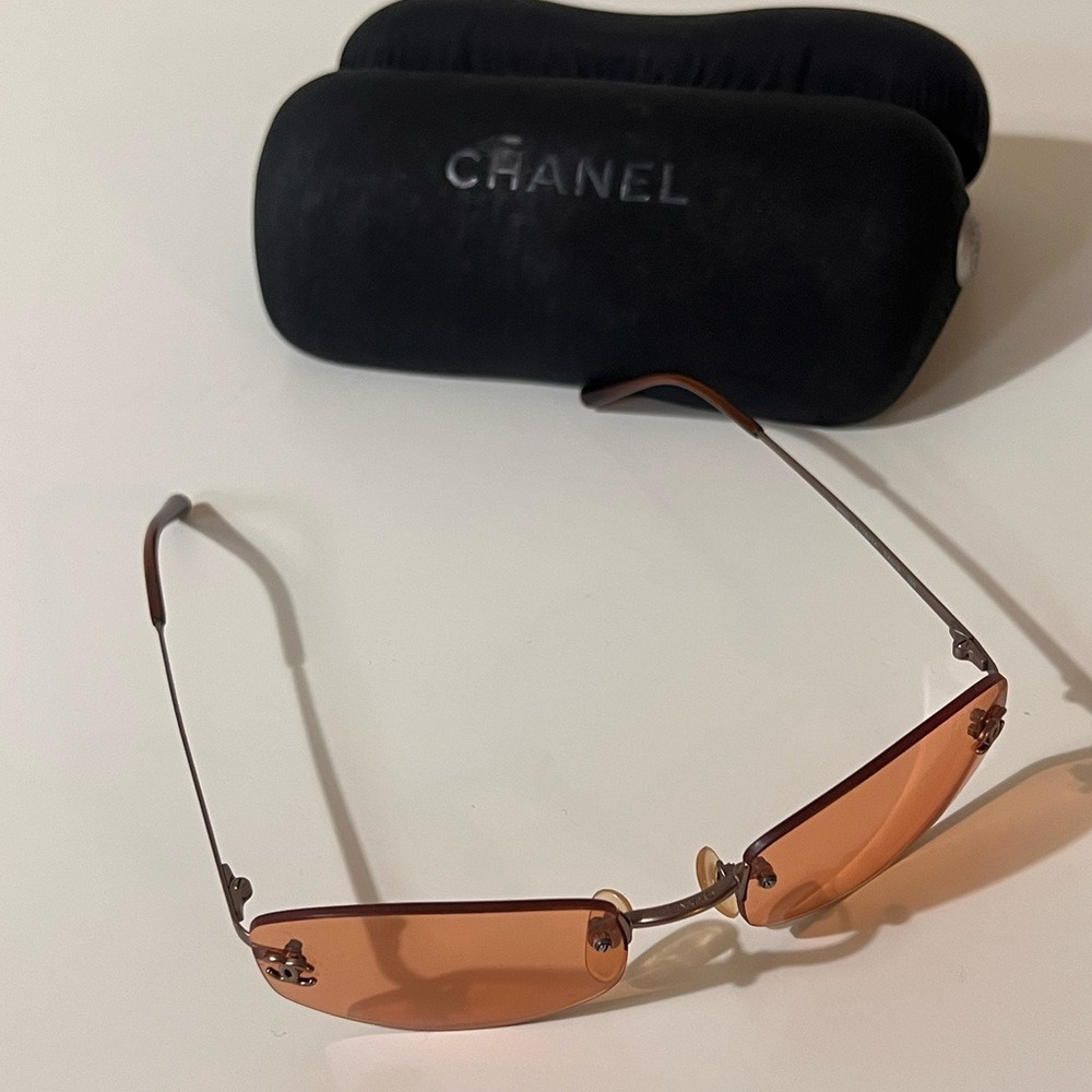 Chanel rimless sunglasses - Picture 7 of 8